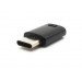 Samsung Micro USB naar USB-C adapter zwart - EE-GN930