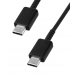 Samsung USB-C naar USB-C kabel zwart - EP-DN980BBE