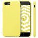 Softcase hoesje Apple iPhone 7/8/SE (2020/2022) mat - geel