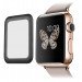 Tempered Glass (volledig scherm) Apple Watch Series 1/2/3 - 42mm - zwart