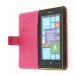 Flip case met stand Nokia Lumia 520 roze